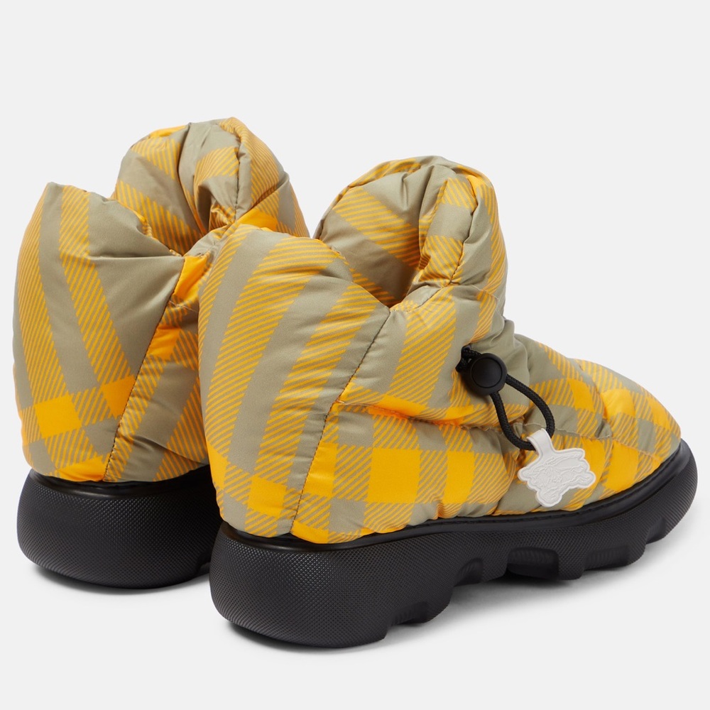 Burberry Check Pillow Padded Snow Boots, Size 40, NEW in Box with DustBag - Picture 4 of 15